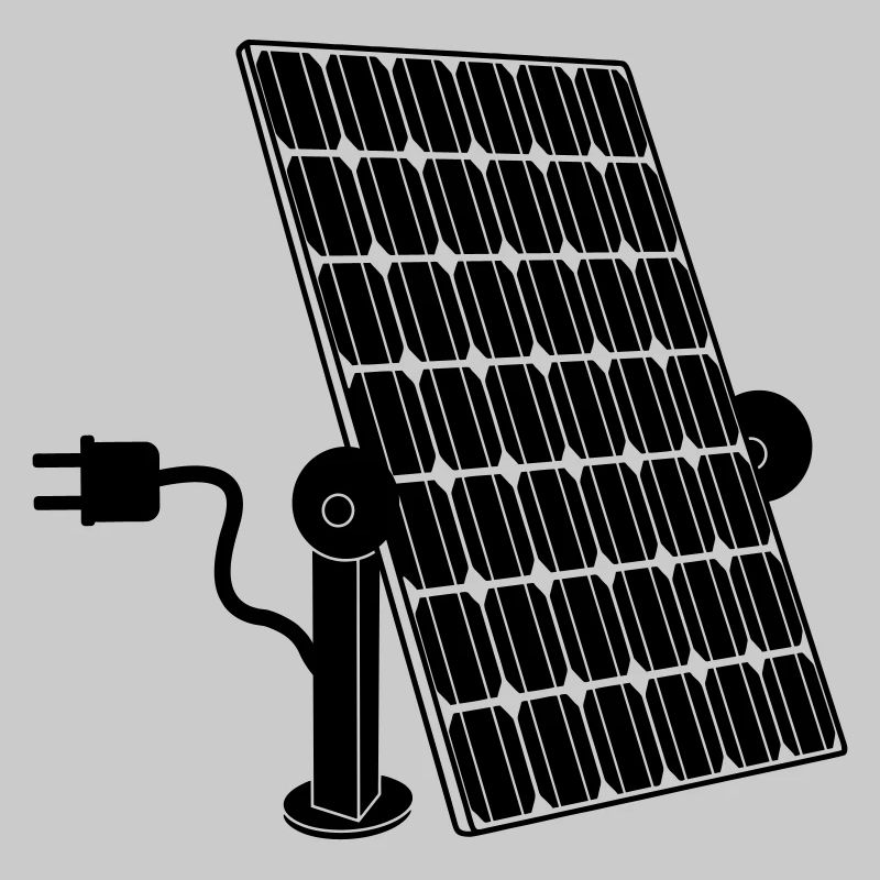 Panneau solaire avec prise