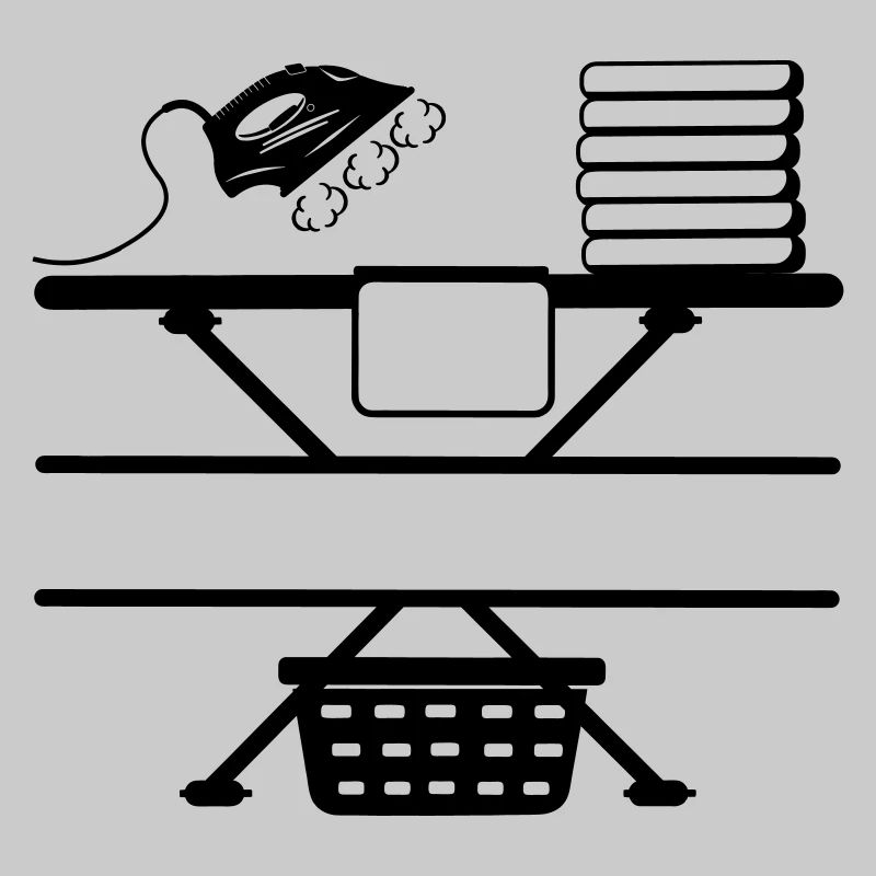 Steam iron iron paste and text banner