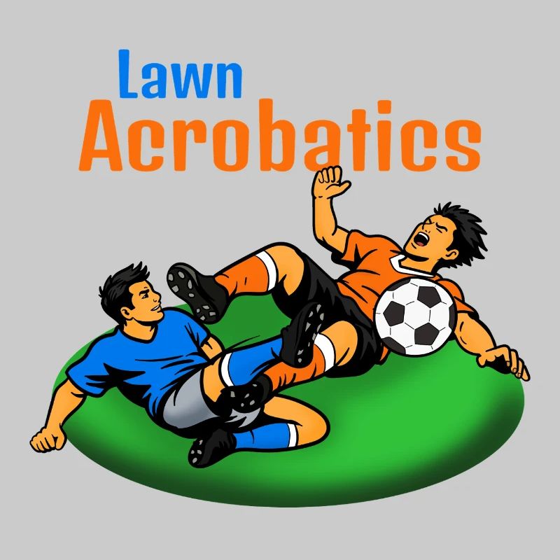 Lawn Acrobats Fußballakrobaten (Blutgrätsche)