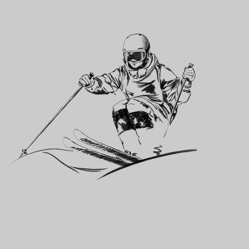 mogul skiing