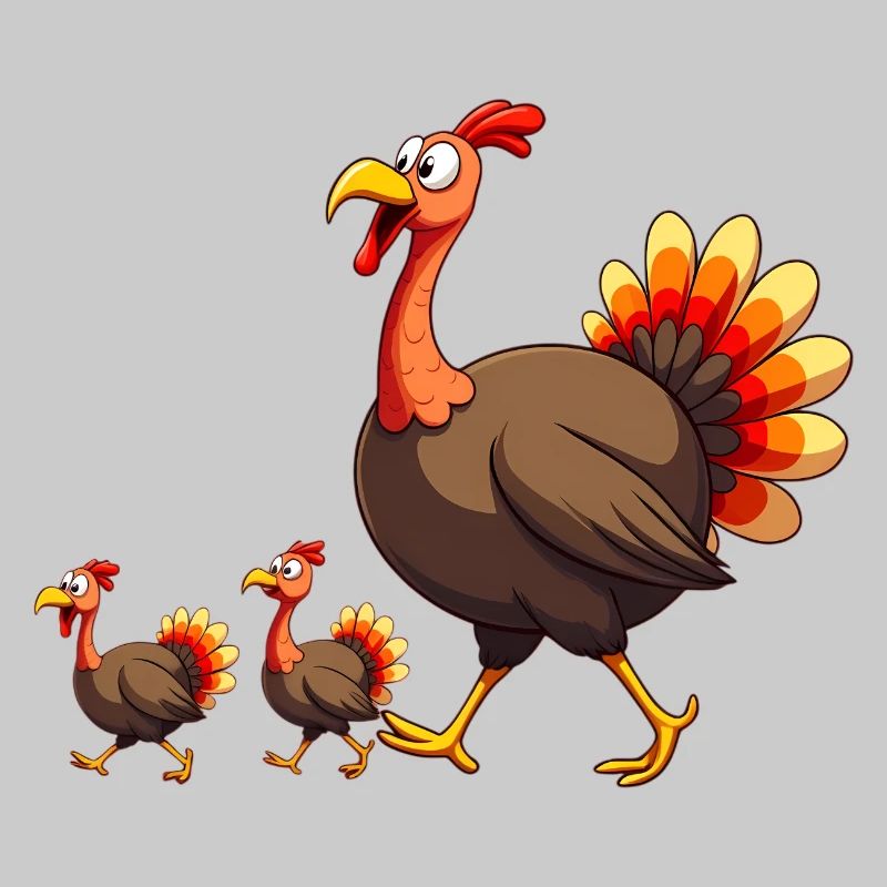 Bébé dinde de Thanksgiving