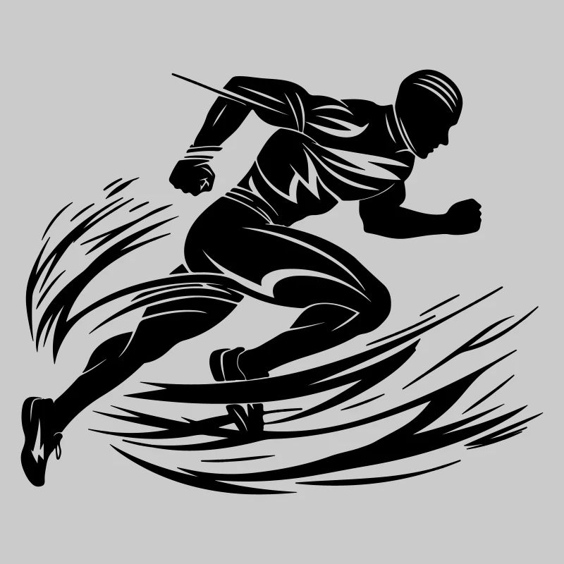Sprinter en mouvement
