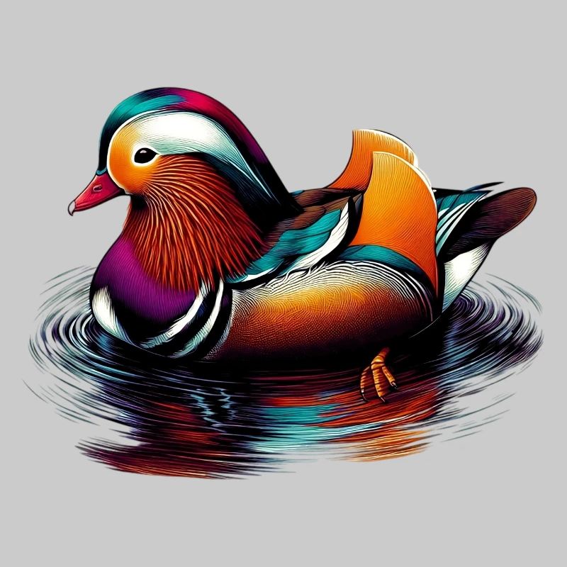 Mandarin duck