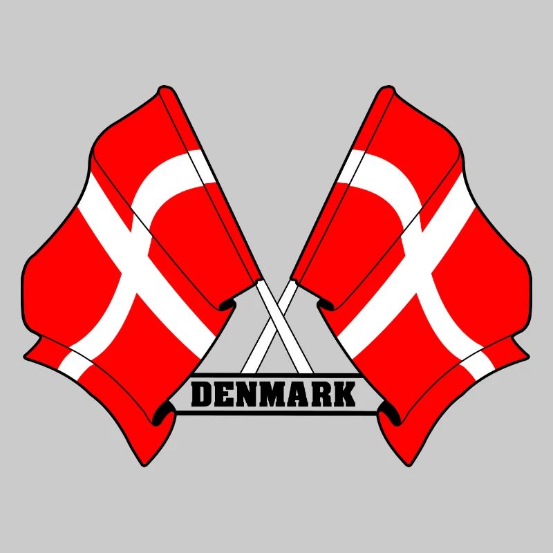 DANEMARK – Drapeaux croisés