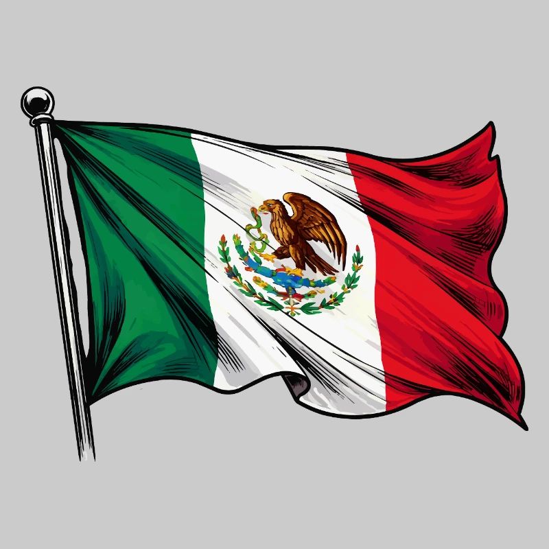 Drapeau du Mexique