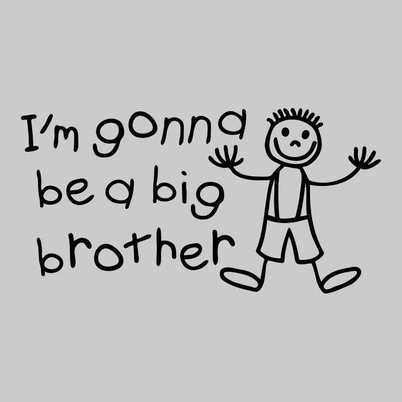 Ich werde ein großer Bruder sein