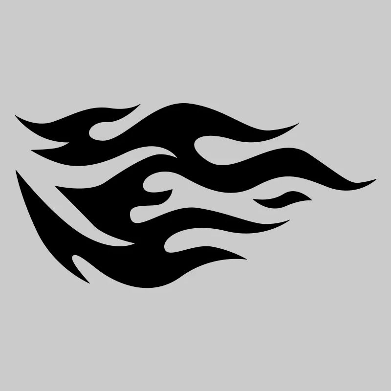 Flammen eines Feuers