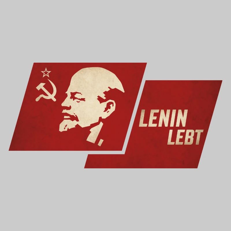 Drapeau de la vie de Lénine