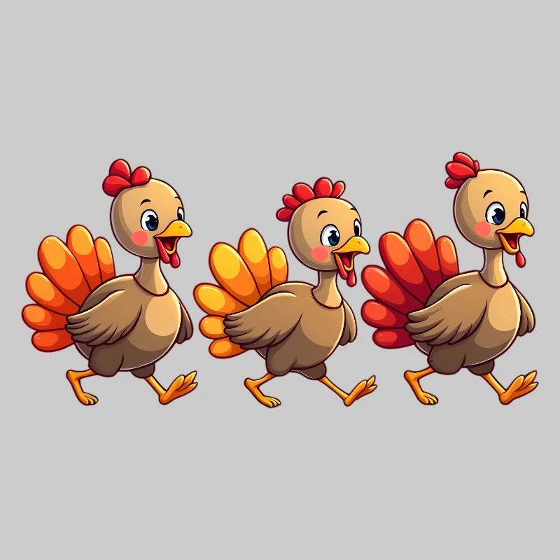 Bébé dinde de Thanksgiving