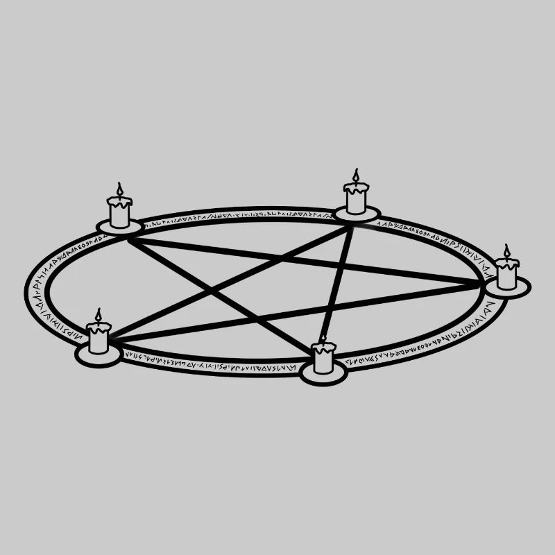 | d’évocation Cercle d’invocation | Pentagramme