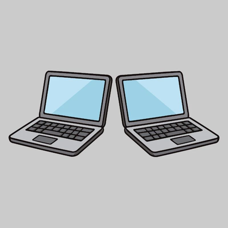 Double Laptops Collaboration