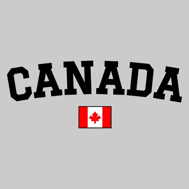 Drapeau du Canada Noir