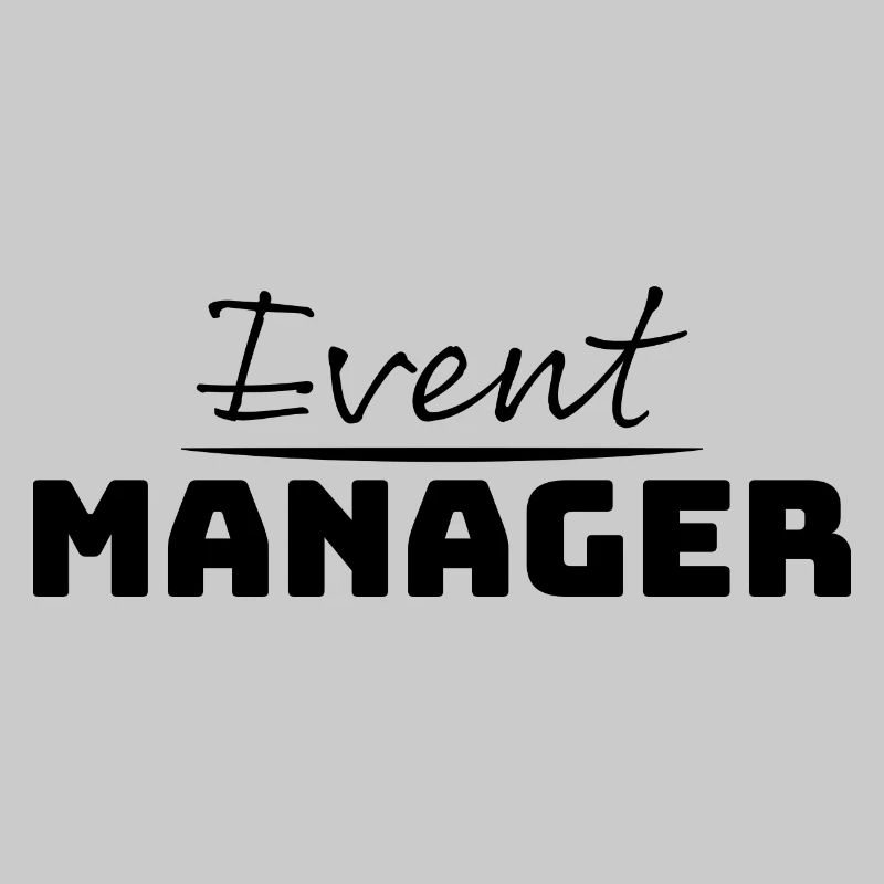 Tshirt for Event Manager black