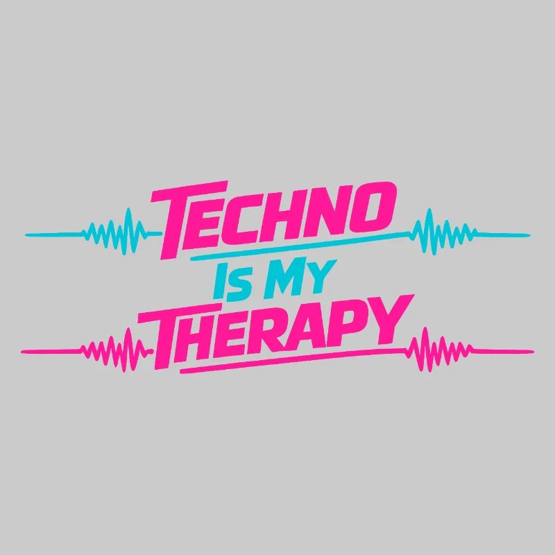 Techno Therapy Neon Wave
