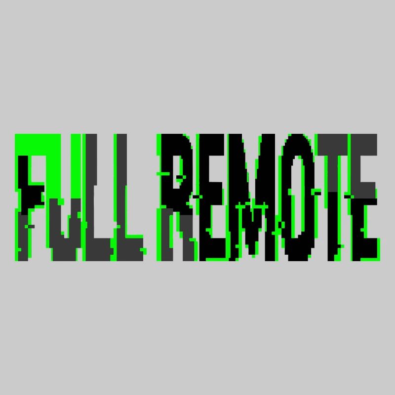 Telearbeit Total Style Glitch Informatique