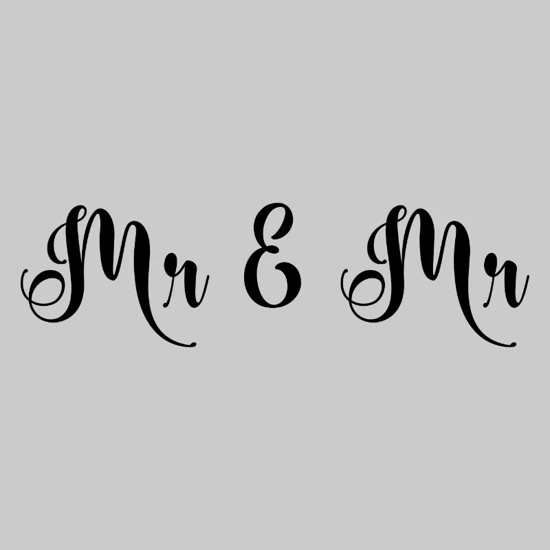 Mr & Mr Hochzeit Design