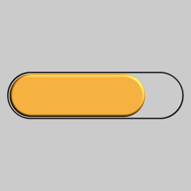 Small golden yellow gauge (loading)