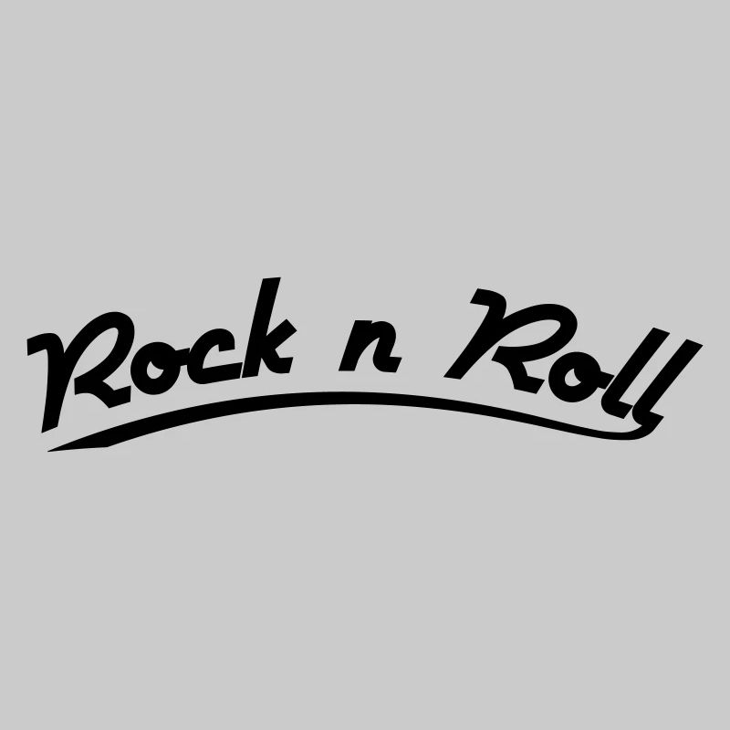 rock n roll design retro vintage style