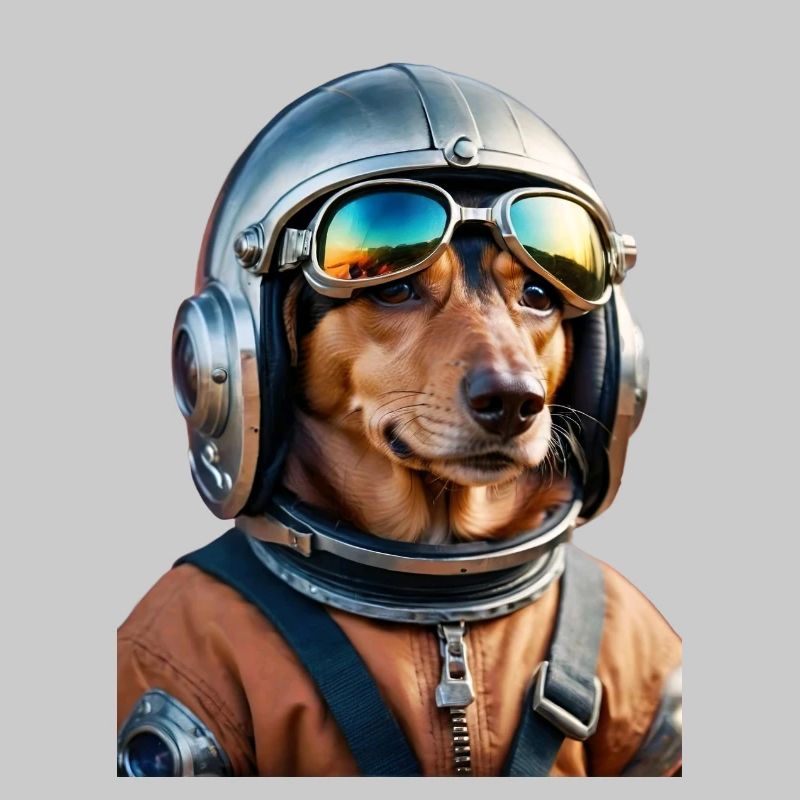 Teckel de l’espace | Chien dans l’espace