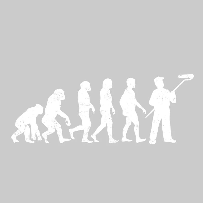 Painter evolution painter profession gift job