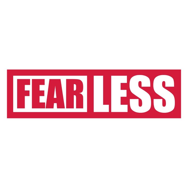 fearless Text Quote Design