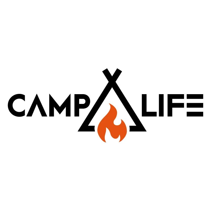 Campen mit Lagerfeuer