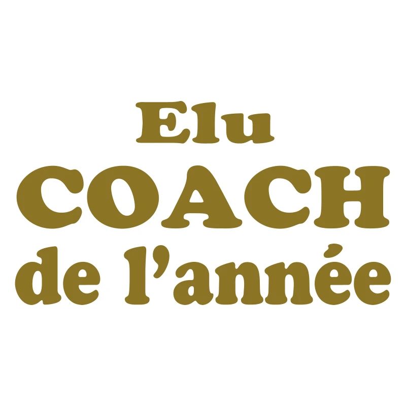 Elu coach de l'année