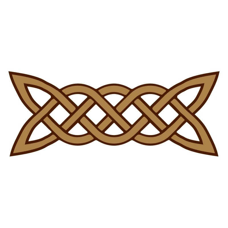 Celtic knot pattern