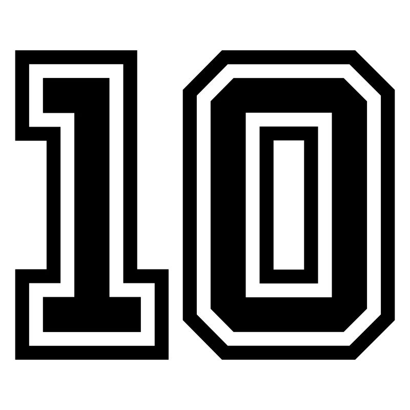 Symbole de 10 chiffres