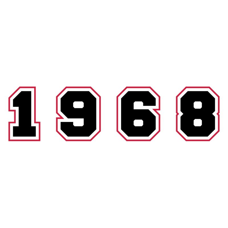 1968 Year Number
