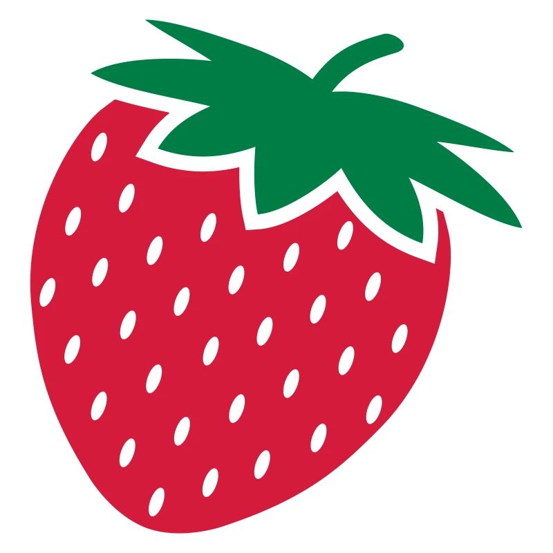 Red fruit, ripe, fresh strawberry or strawberries