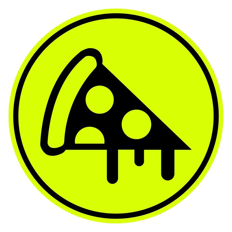 Pizza Icon Silhouette