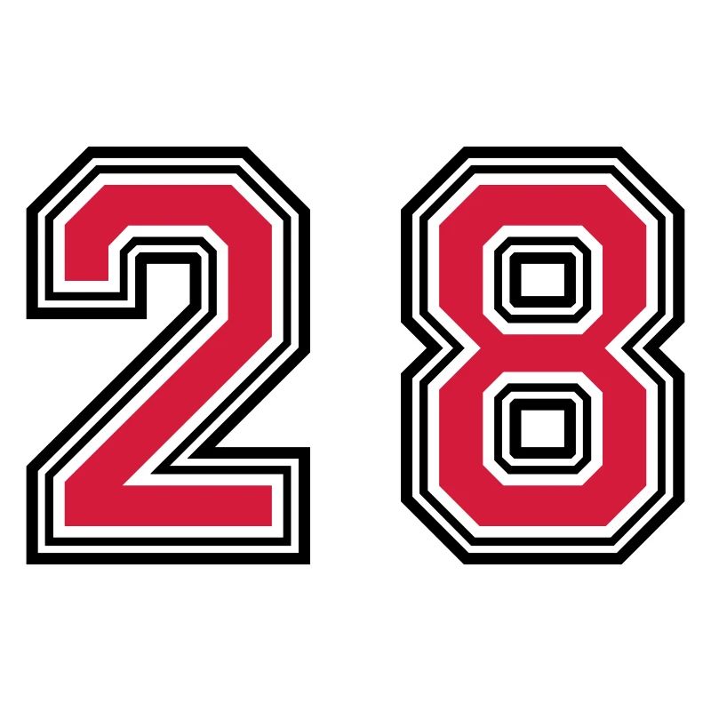28 symbole numérique