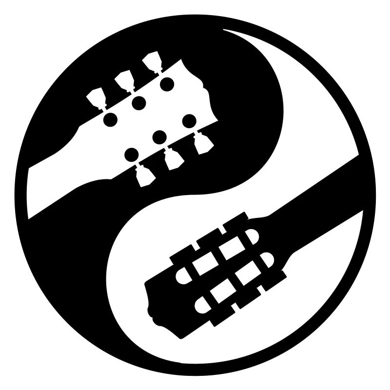 klassische Gitarre vs elektrischen yinyang