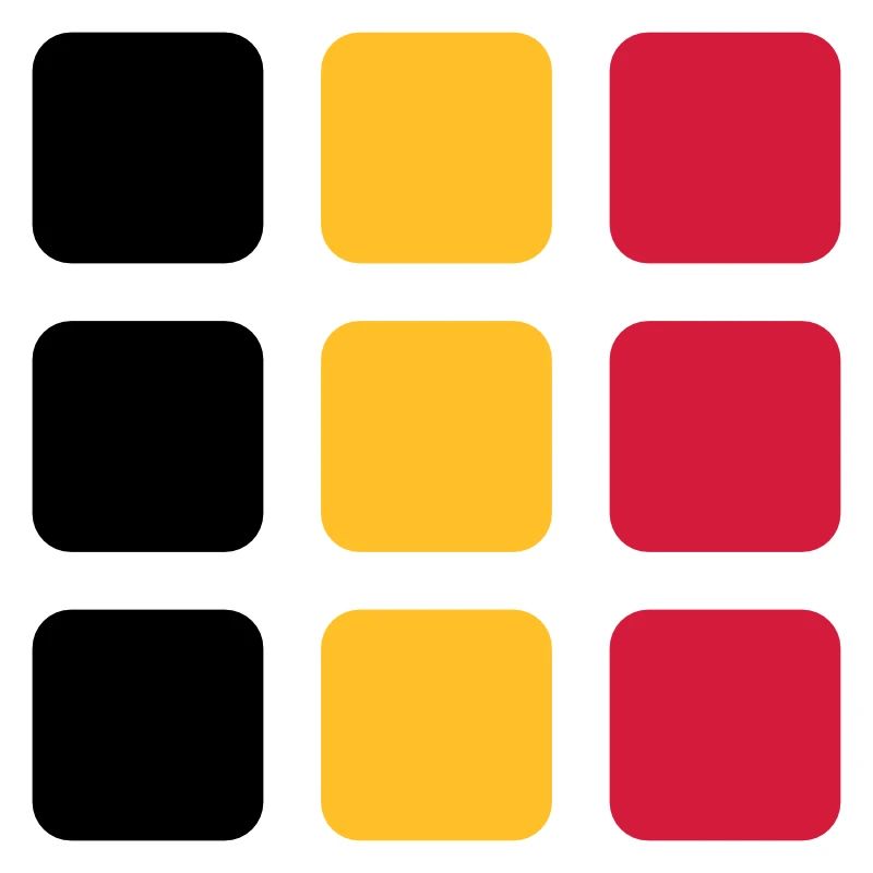 Flag (Vertical) Squares VECTOR