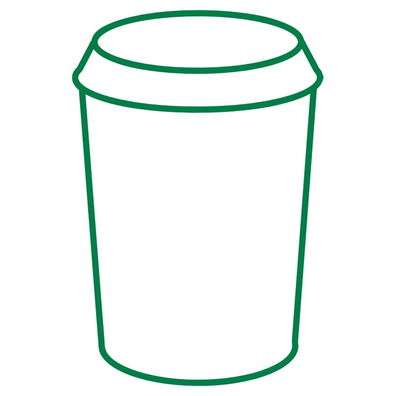 Einfache Kaffeetasse