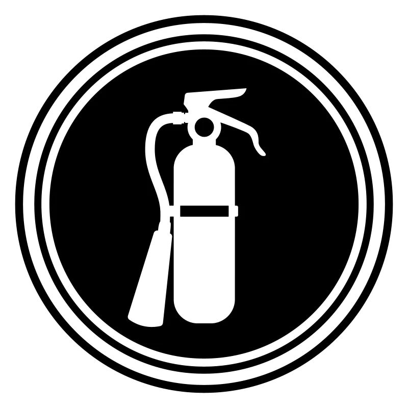 Fire extinguisher symbol