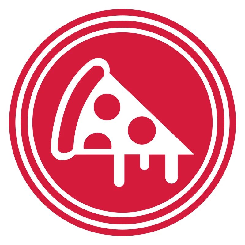 Pizza Icon Silhouette