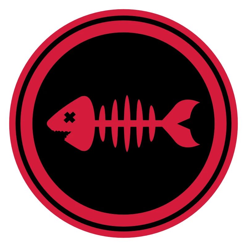 Os d’os symbole de poisson