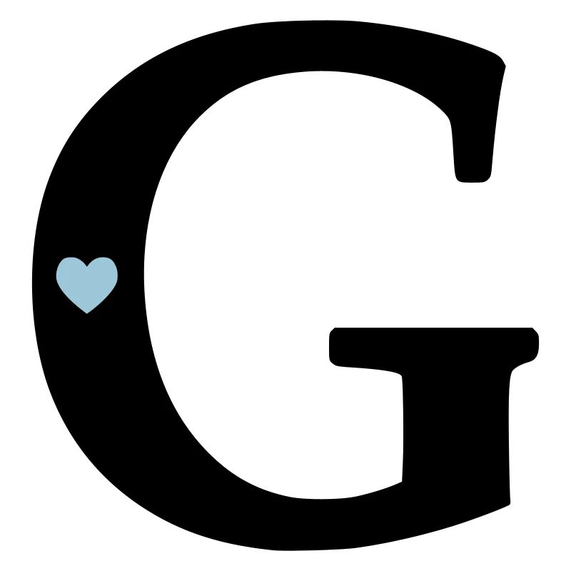 Buchstabe G Anfangsbuchstabe