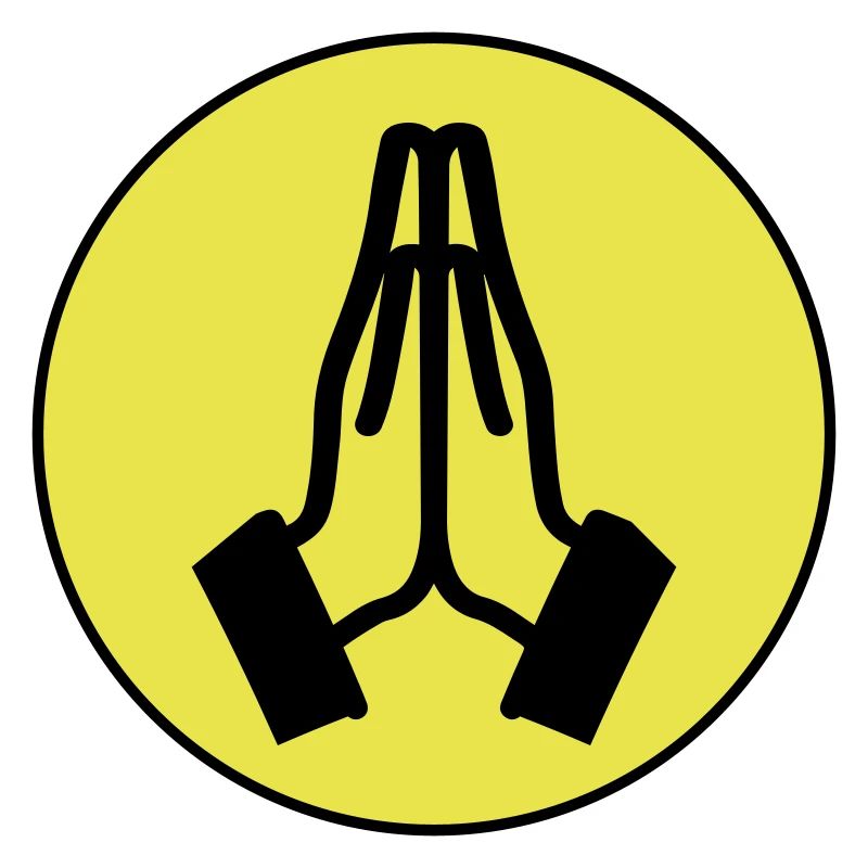 Pray Hands Circle