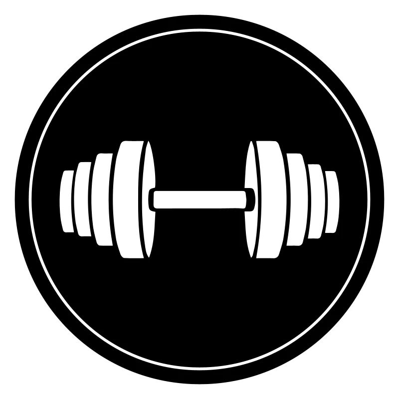 Dumbbell weight circle