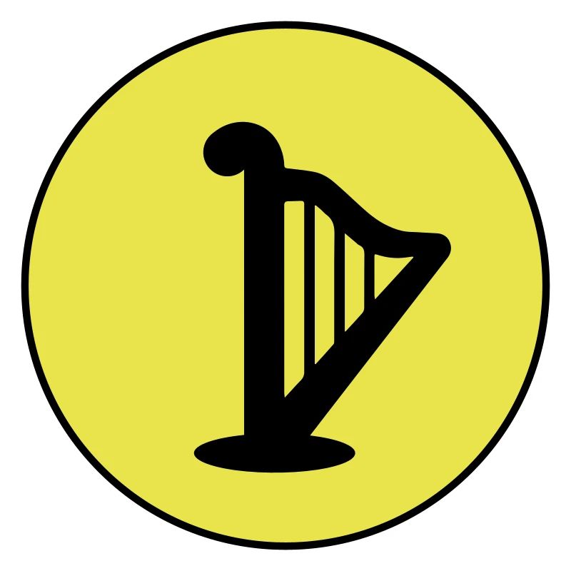 Symbole de la harpe