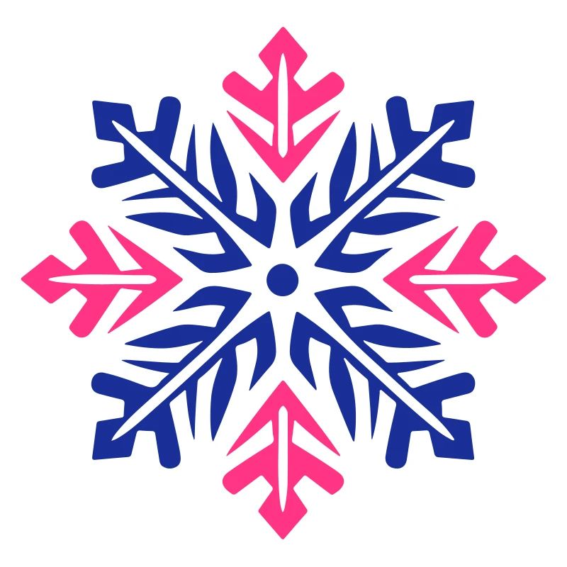Icône de neige de flocon de neige