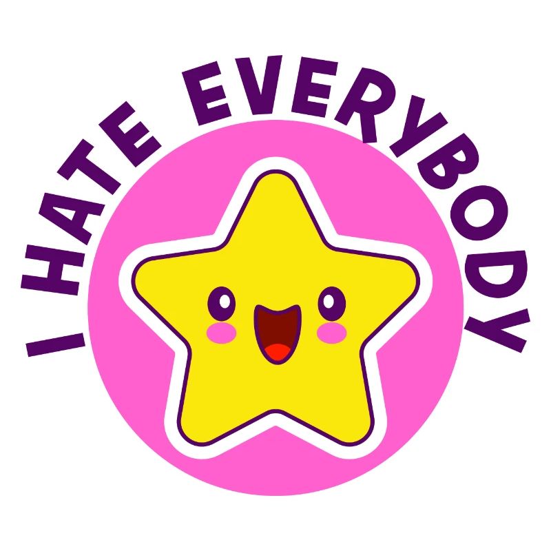 I Hate Everybody paradoxical happy sad star
