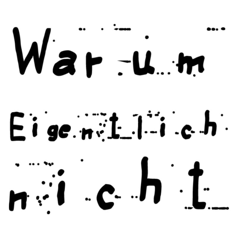 Warum eigentlich nicht