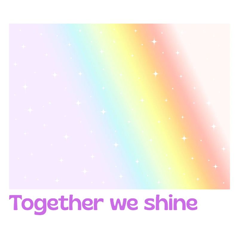Pride / CSD / LGBTQ+ Design « ensemble nous brillons »