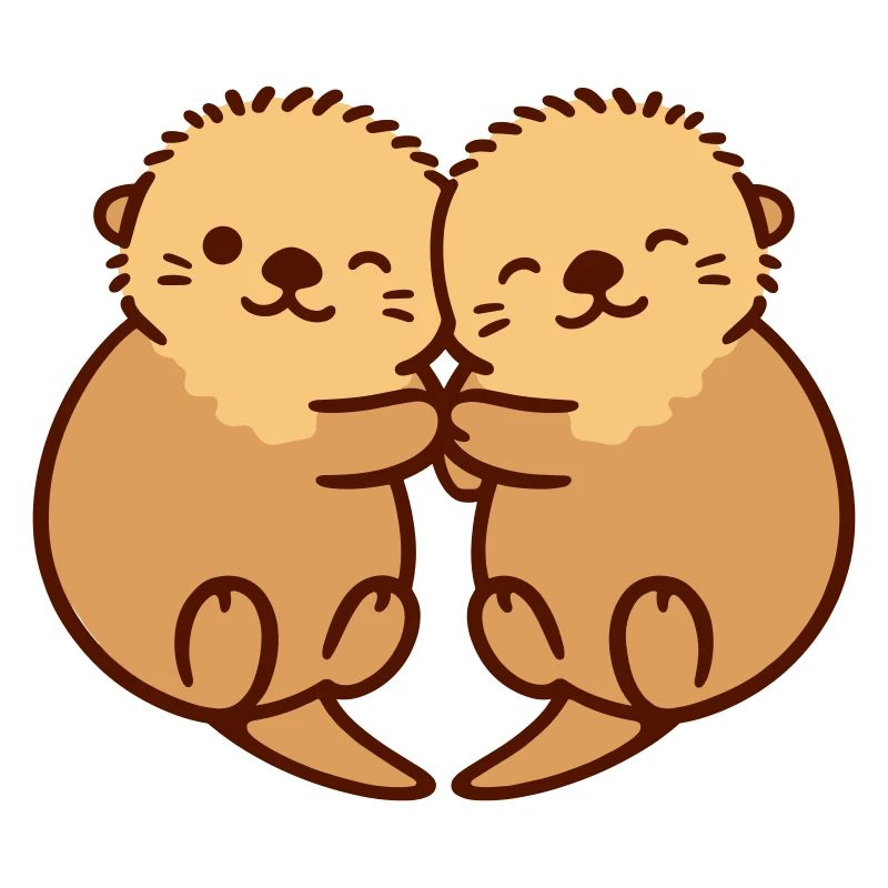 Otter Umarmung
