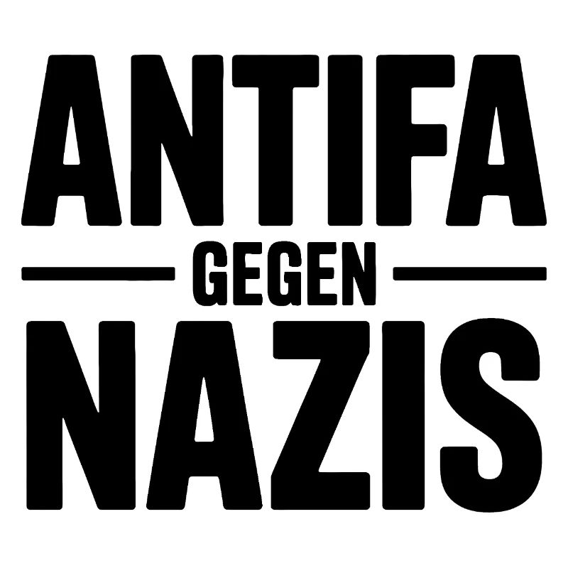 Antifa gegen Nazis - Antifa Logo