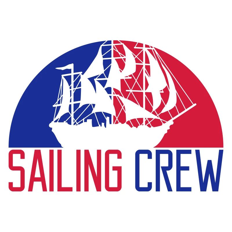 Sailing crew sailing ship